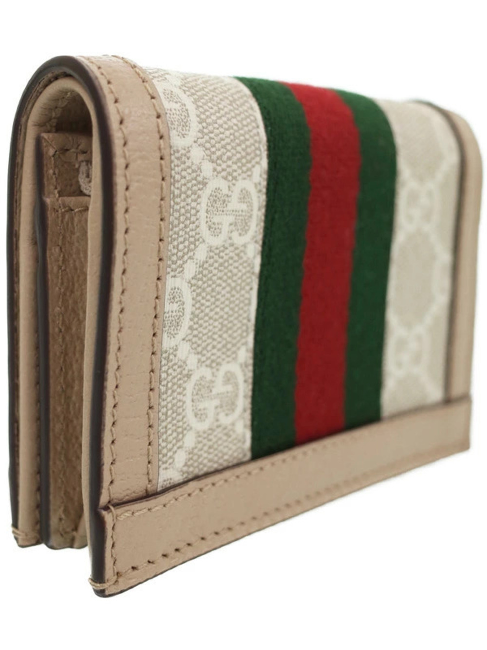 Gucci fold Wallet Bi Ophidia GG Card Short Black